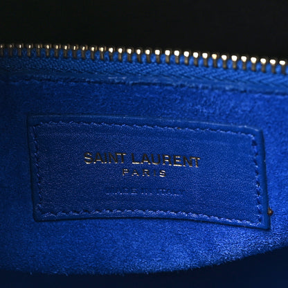 Saint Laurent Calfskin Small Sac De Jour Royal Blue 6 of 11
