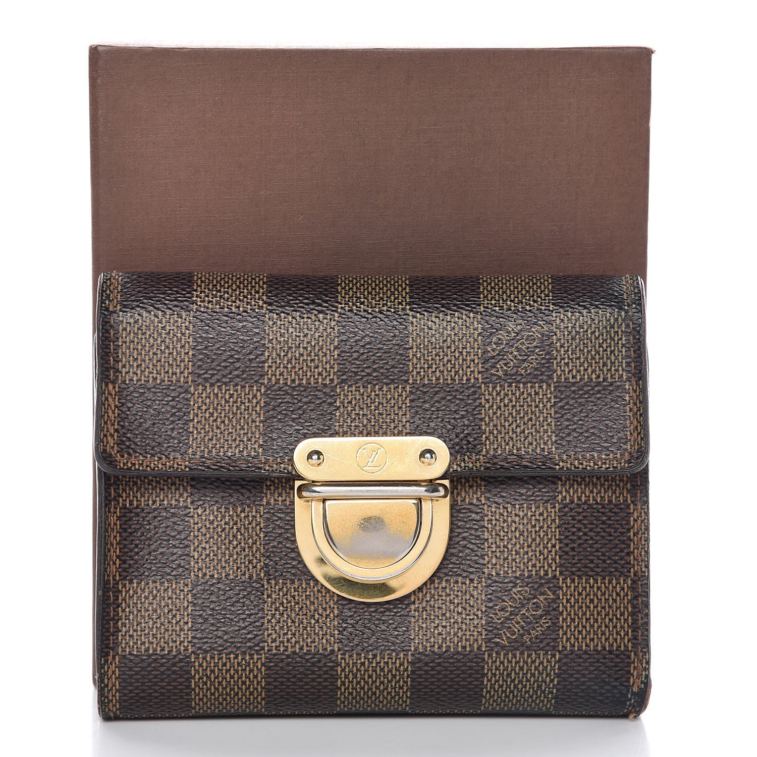 Louis Vuitton Damier Ebene Koala Compact Wallet 18 of 18