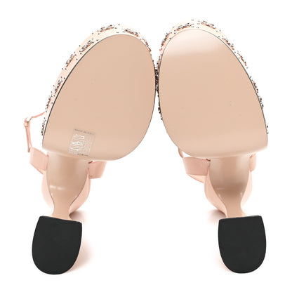 Gucci Malaga Kid Interlocking G Studs 155mm Platform Sandals 41 Perfect Pink 6 of 9