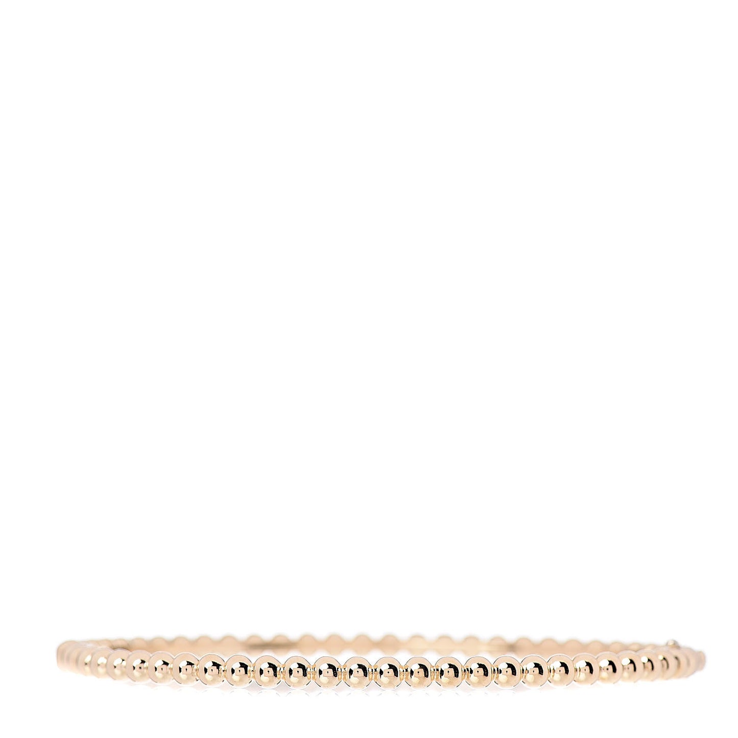 18K Yellow Gold Perlee Pearls of Gold Bracelet L