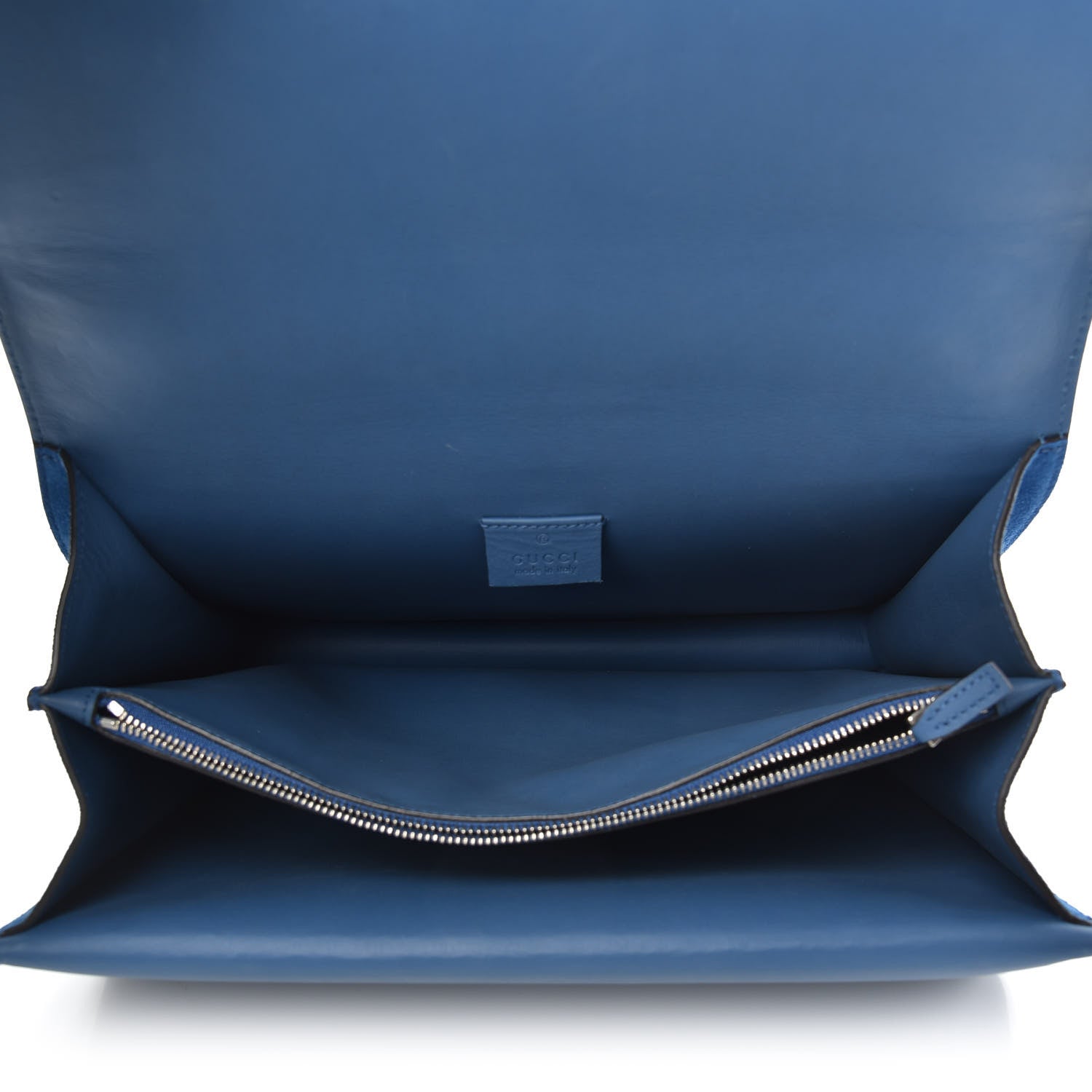 Gucci Suede Medium Dionysus Shoulder Bag Blue 5 of 10