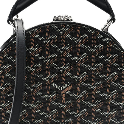 Goyard Goyardine Alto Hatbox Black 8 of 11