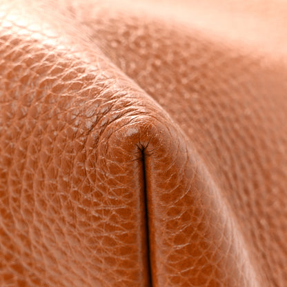 Chloe Grained Calfskin Medium Spin Tote Clay Brown 25 of 29