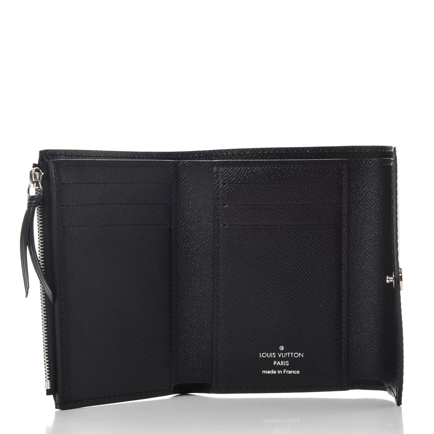 Louis Vuitton Epi Victorine Wallet Black 5 of 6