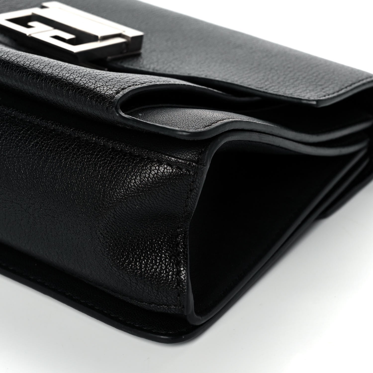 Givenchy Sugar Goatskin Small GV3 Shoulder Bag Black 9 of 10