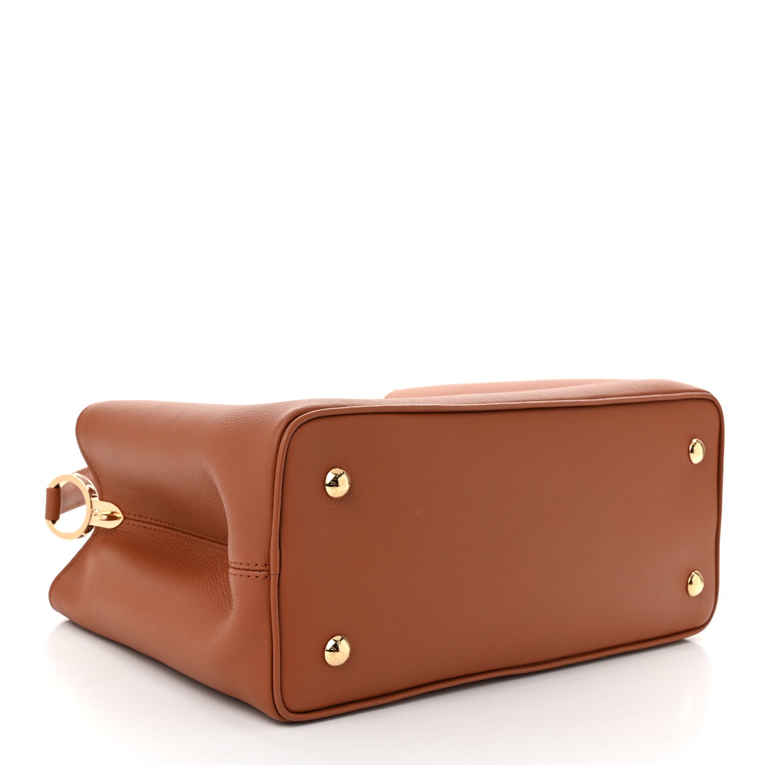 Louis Vuitton Smooth Grained Calfskin Capucines GM Souple Cognac 4 of 10
