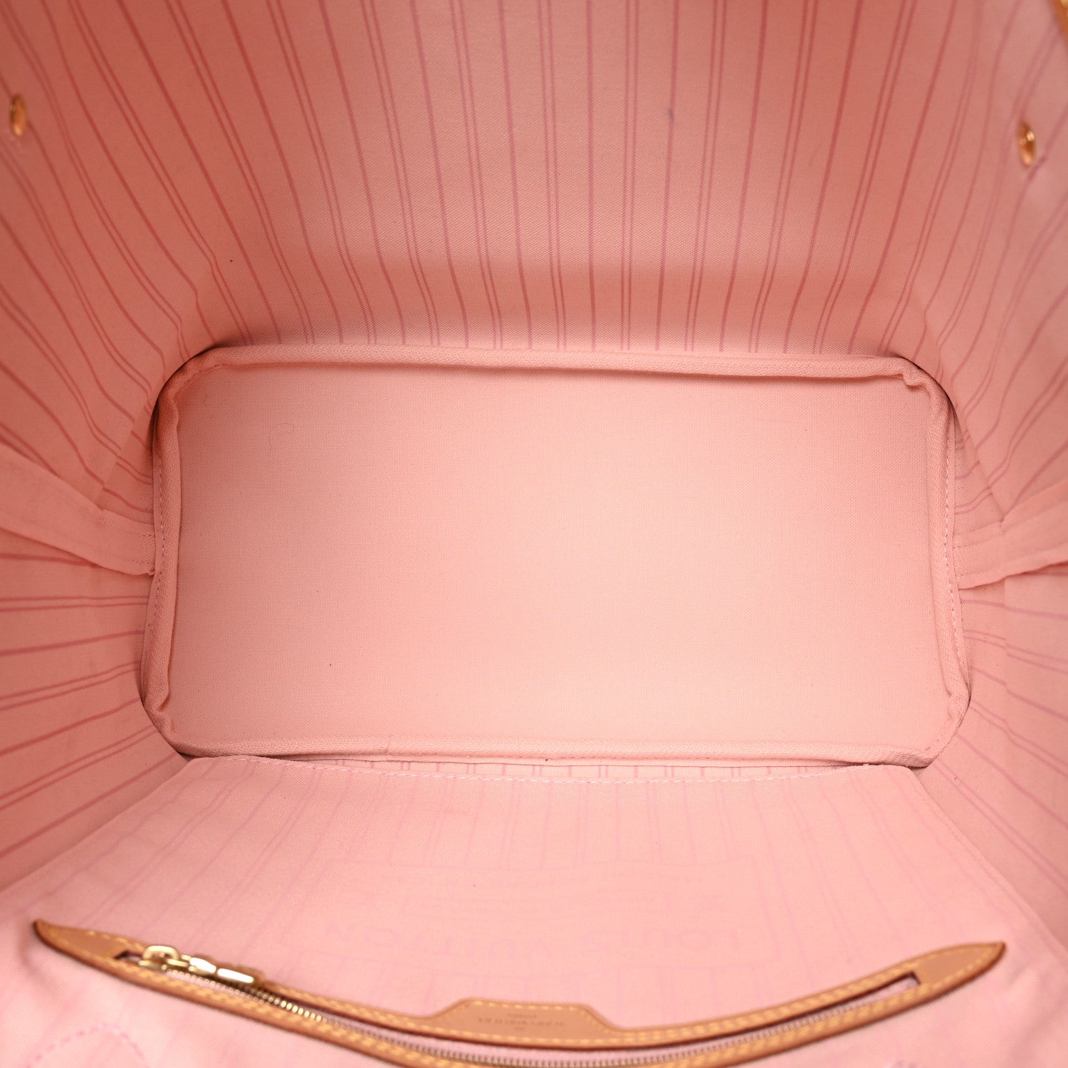 Louis Vuitton Damier Azur Neo Neverfull MM Rose Ballerine 6 of 10