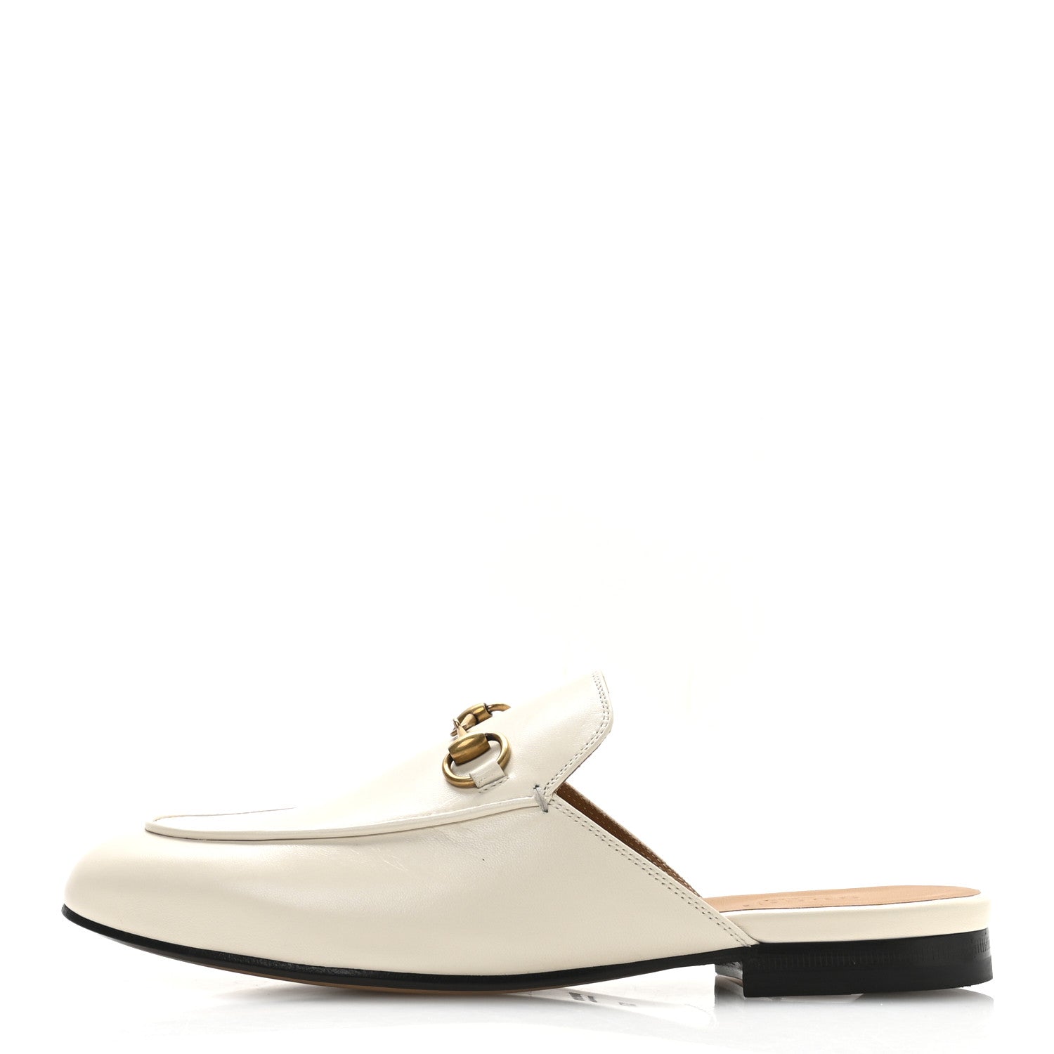 Gucci Malaga Kid Womens Princetown Slippers 37 Mystic White 1 of 9