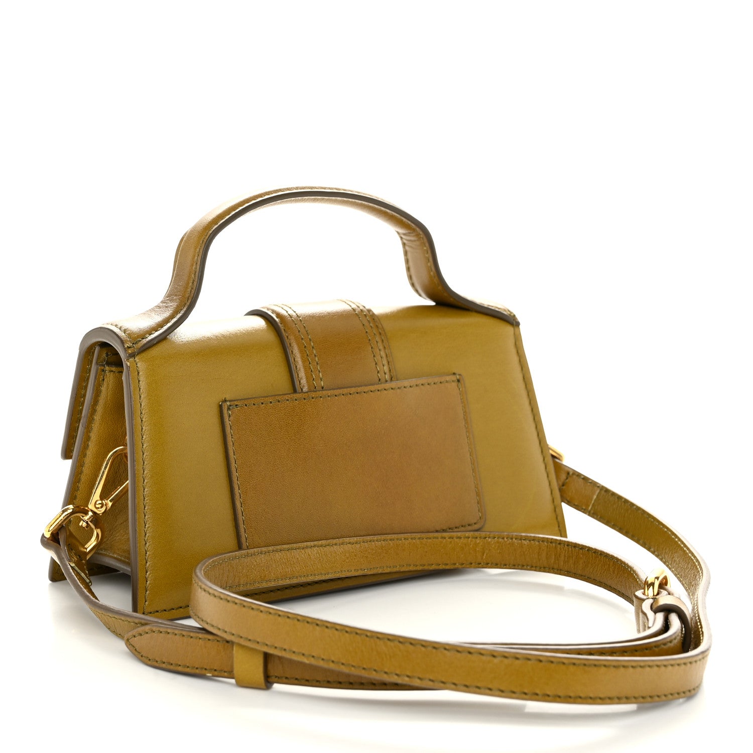 Jacquemus Smooth Calfskin Le Bambino Khaki 3 of 9