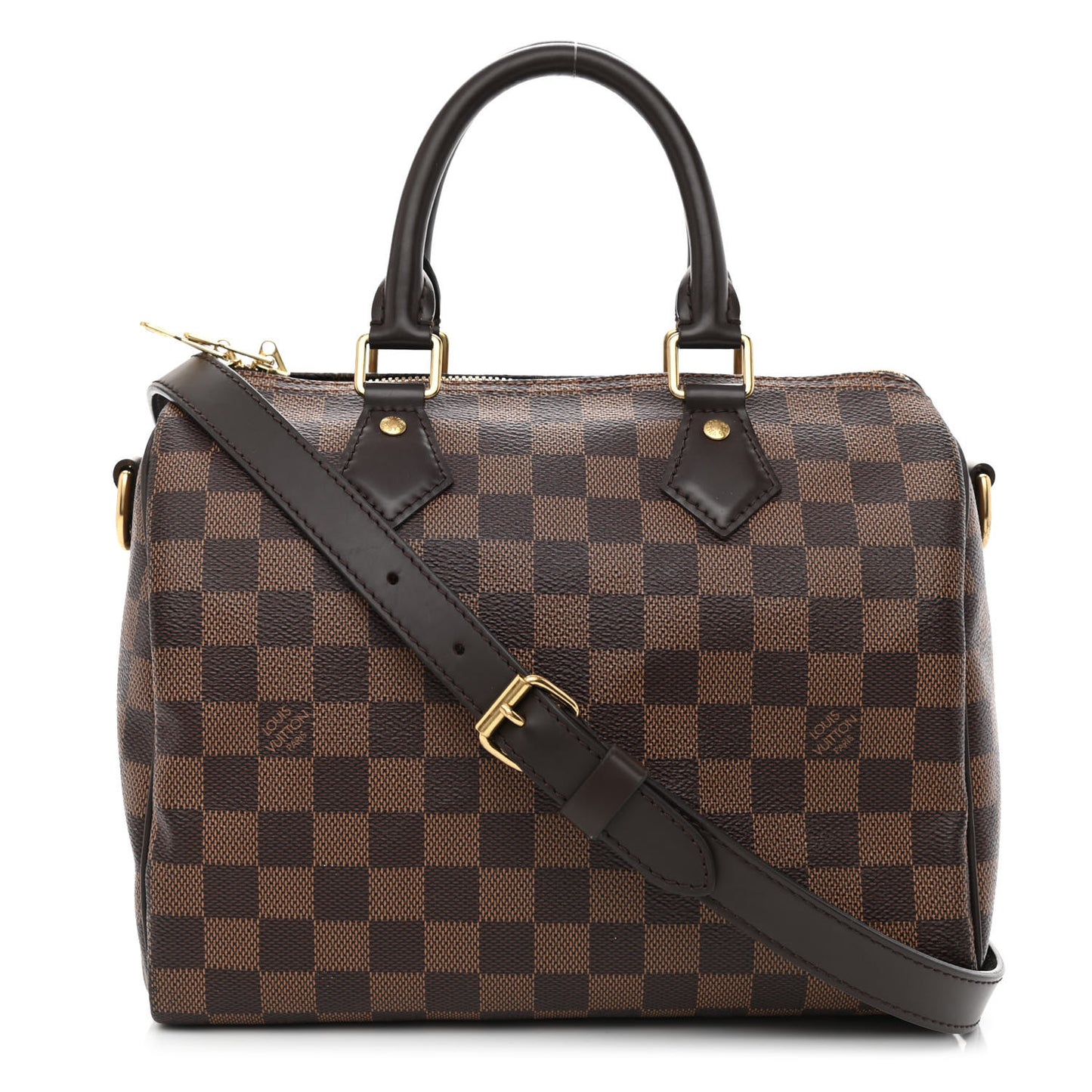 Damier Ebene Speedy Bandouliere 25