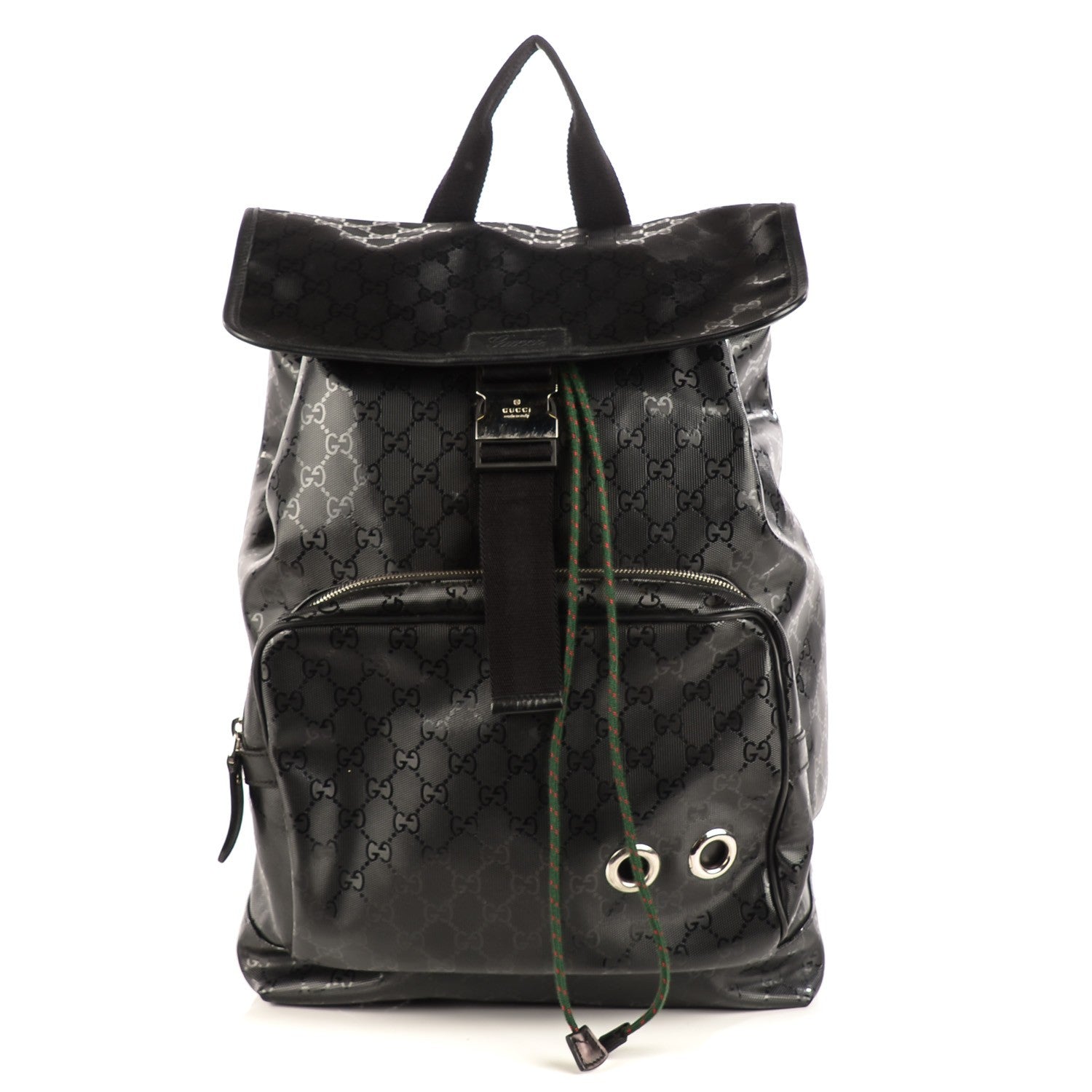 Gucci Imprime Monogram Web 500 Backpack Black 1 of 7