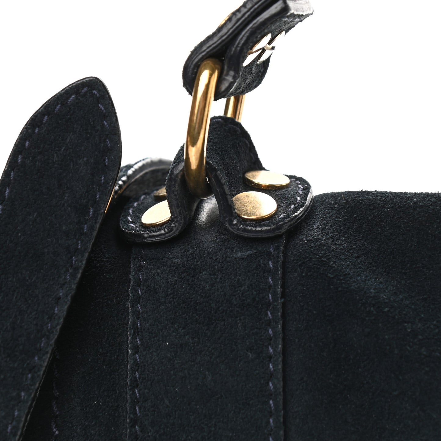 Suede Medium PS1 Satchel Navy