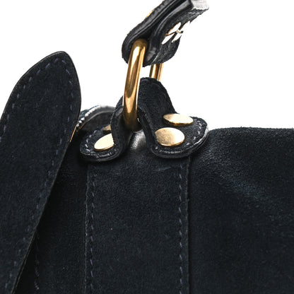 Proenza Schouler Suede Medium PS1 Satchel Navy 15 of 18
