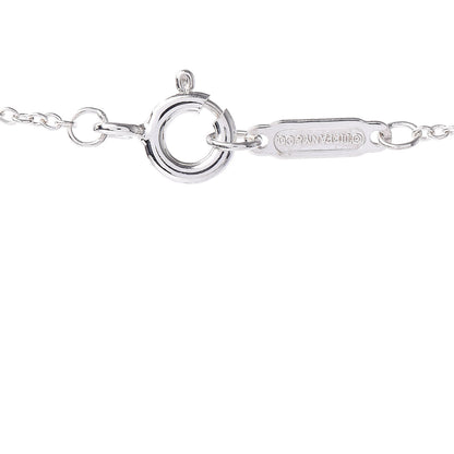 Tiffany Sterling Silver Rubedo 1837 Circles Pendant Necklace 7 of 7