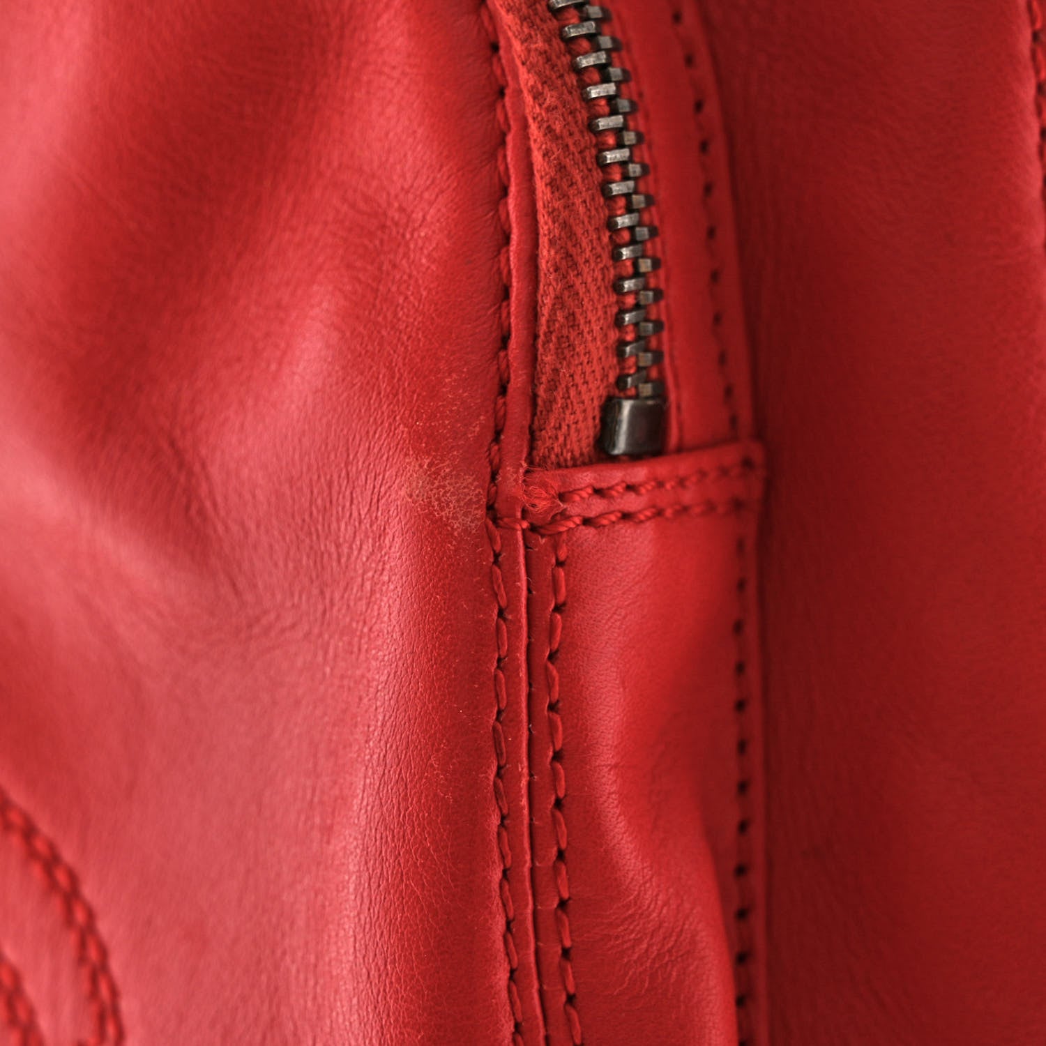 Chanel Lambskin CC Timeless Backpack Red 11 of 13