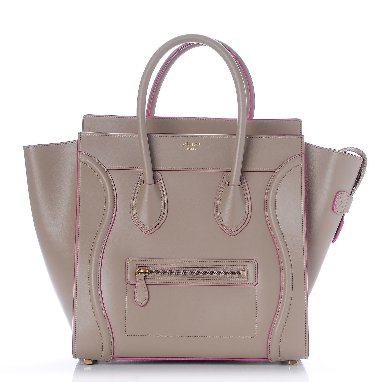 Celine Smooth Calfskin Mini Luggage Beige 1 of 7