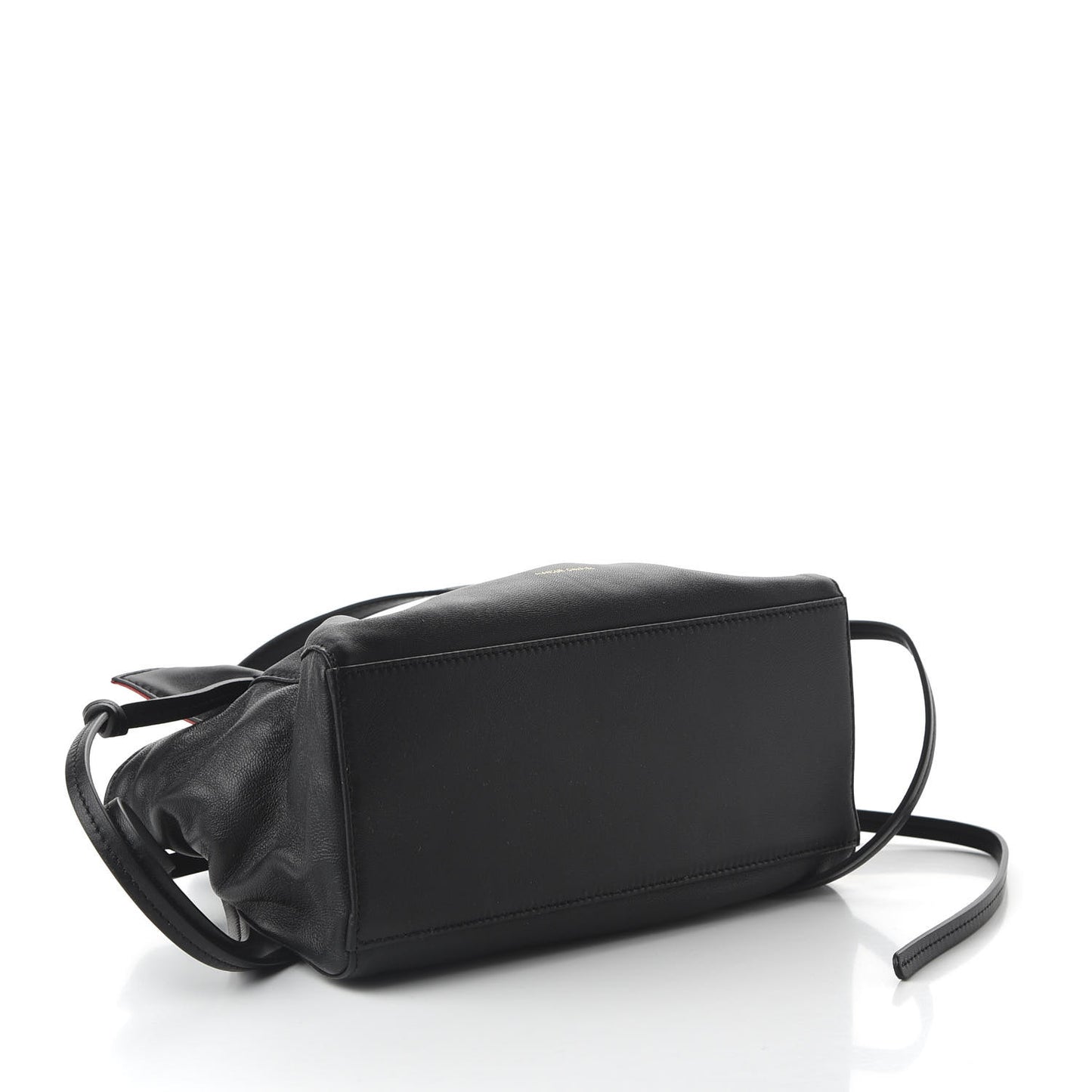 Lambskin Mini Protea Bag Black Flamma