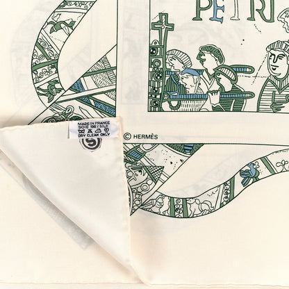 Hermes Silk La Gloire De Guillaume Scarf 90 2 of 3