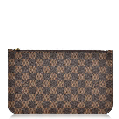 Louis Vuitton Damier Ebene Neverfull MM GM Pochette 1 of 8