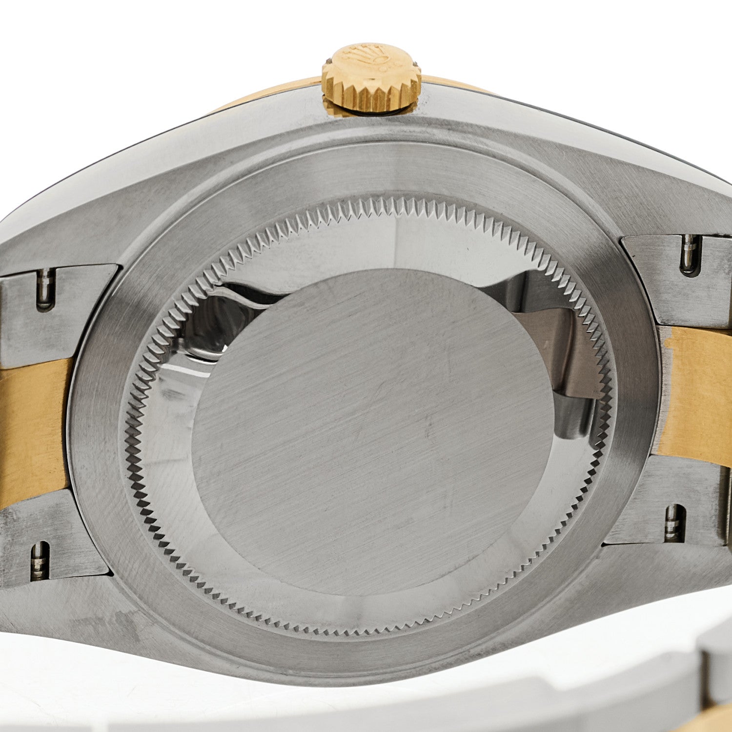 Rolex Stainless Steel 18K Yellow Gold 41mm Oyster Perpetual Datejust Watch Black 126303 4 of 5