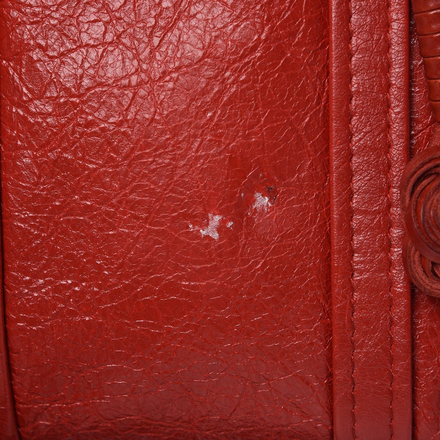 Agneau XS Bazar Shopper Tote Rouge Groseille