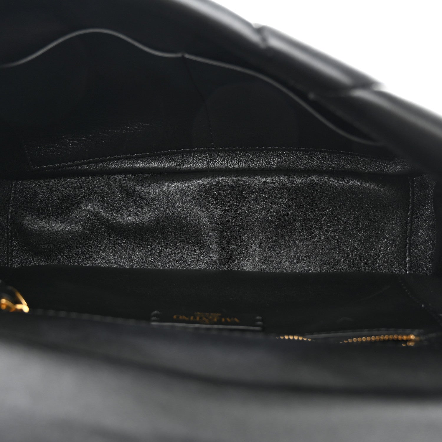 Valentino Garavani Nappa Large Roman Stud Shoulder Bag Black 5 of 11