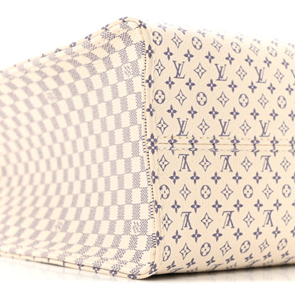 Louis Vuitton Monogram Damier Romance Onthego PM Azure Blue Sand 8 of 10