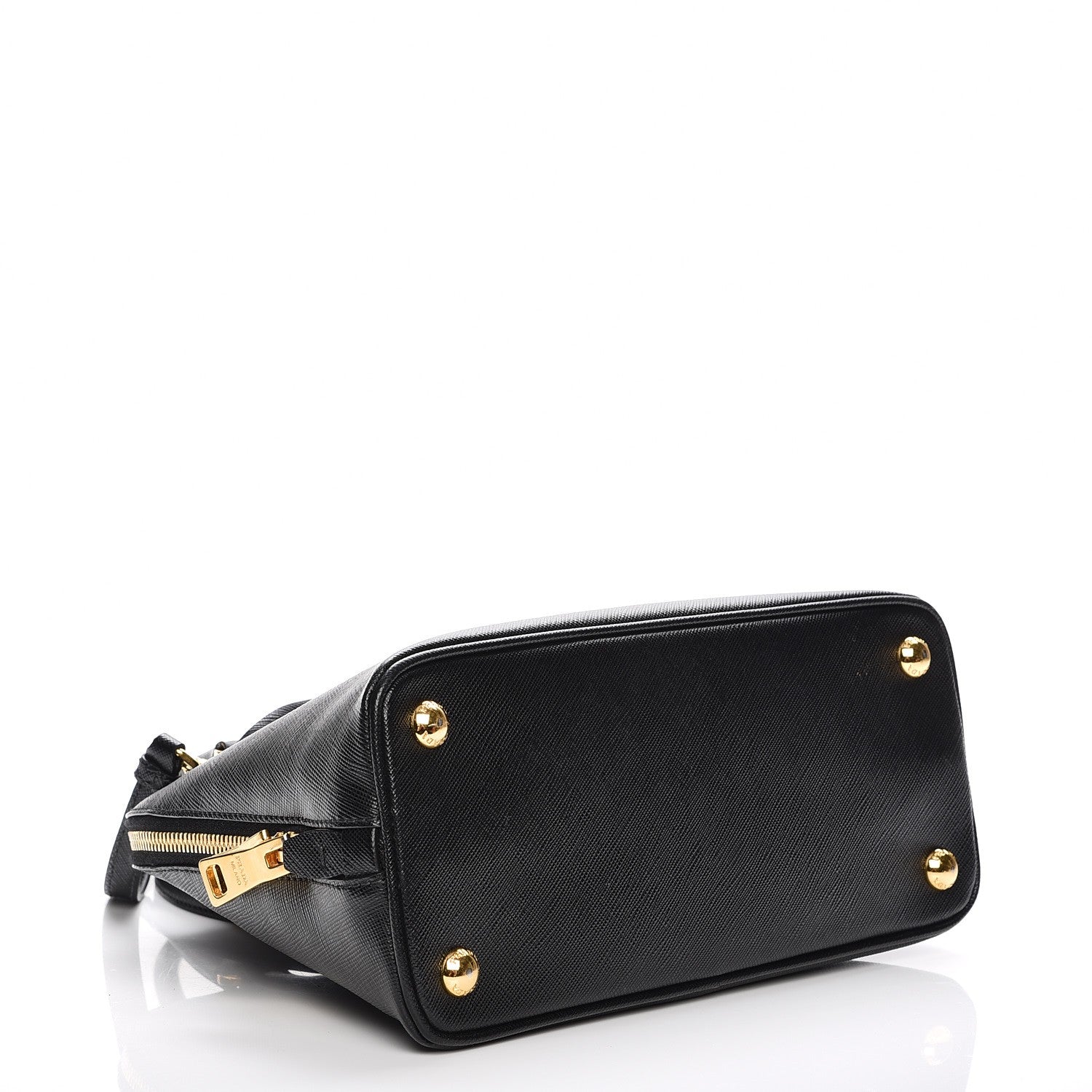 Prada Saffiano Lux Small Promenade Tote Black 5 of 9