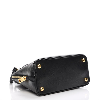Prada Saffiano Lux Small Promenade Tote Black 5 of 9