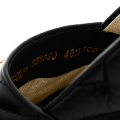 Gucci Nappa Matelasse GG Marmont Espadrilles 40.5 Black 6 of 13