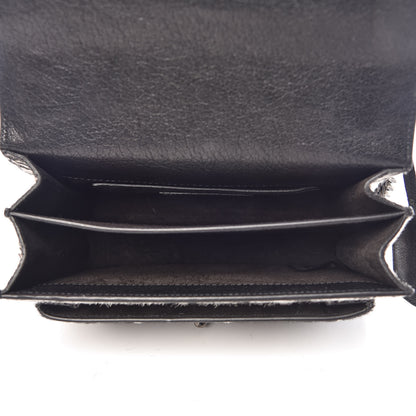 Saint Laurent Calf Hair Animal Print Small Monogram Sunset Shoulder Bag 7 of 8