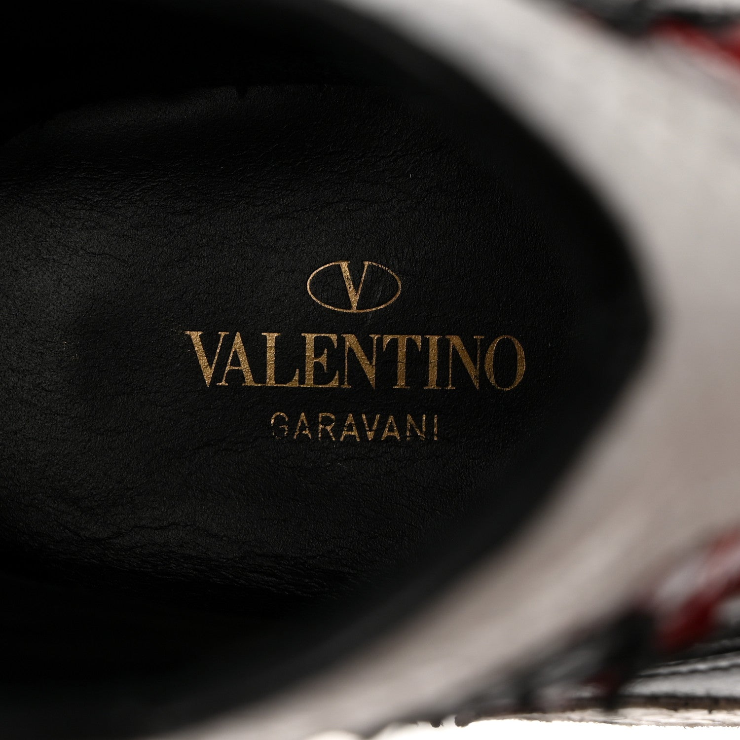 Valentino Garavani Calfskin Snakeskin Flames Western Cowboy Ankle Boots 37 Red White Black 6 of 8