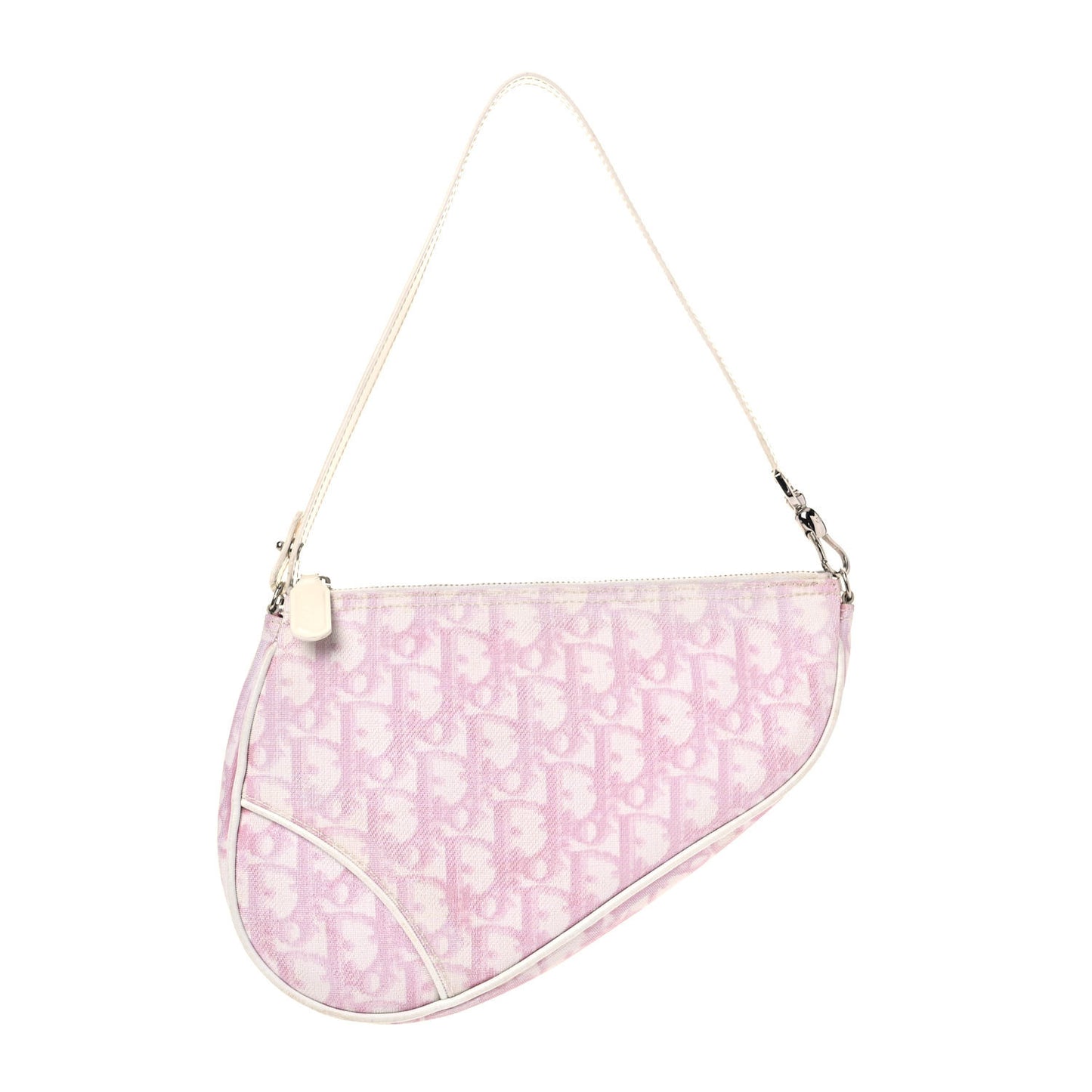Monogram Mini Saddle Pochette Pink