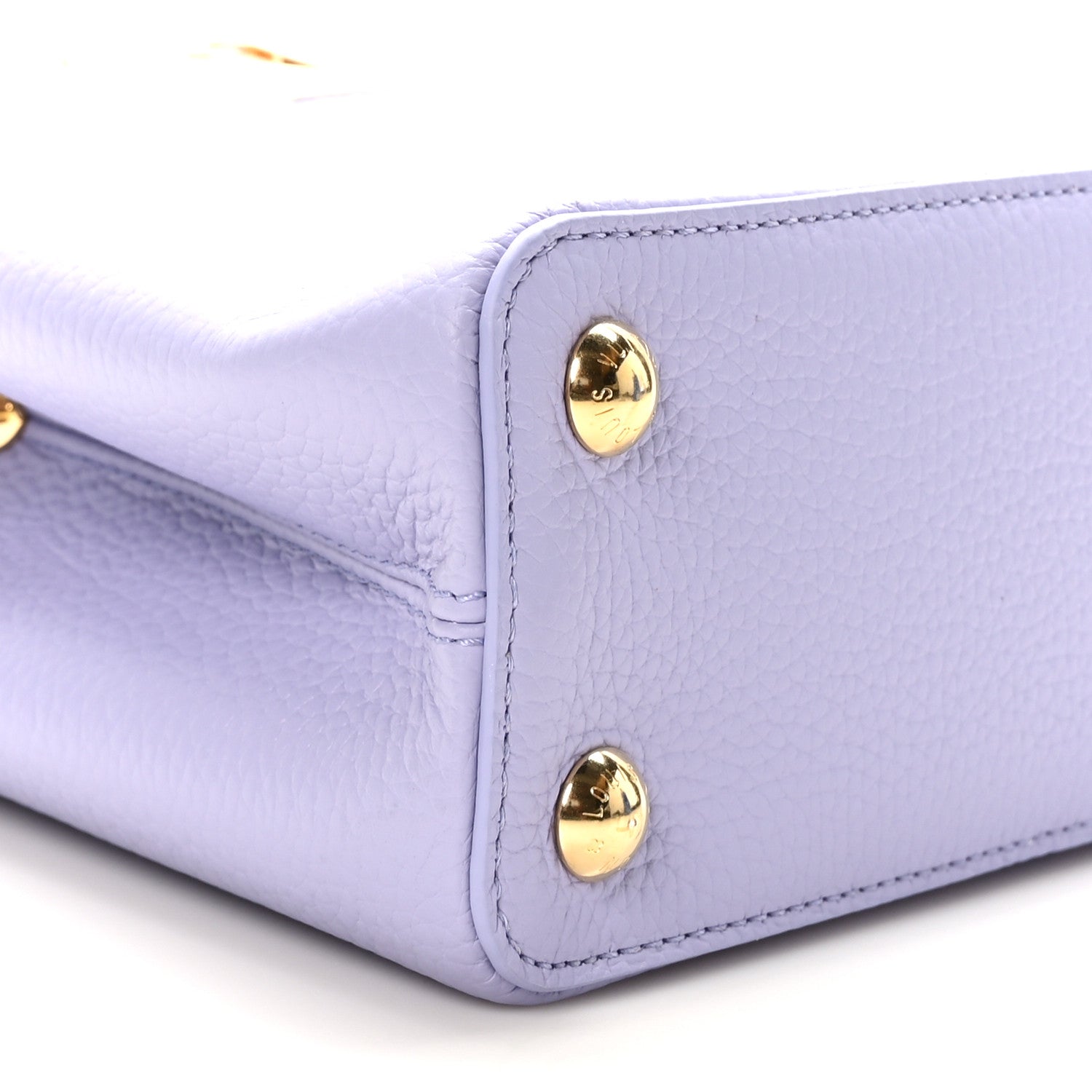 Louis Vuitton Taurillon Kintsugi Capucines BB Iris 7 of 8