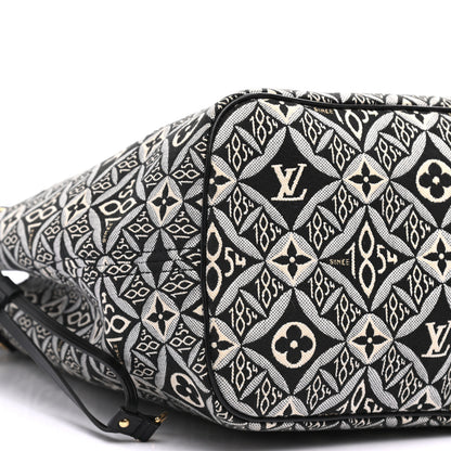 Louis Vuitton Jacquard Since 1854 Neverfull MM Grey 9 of 10