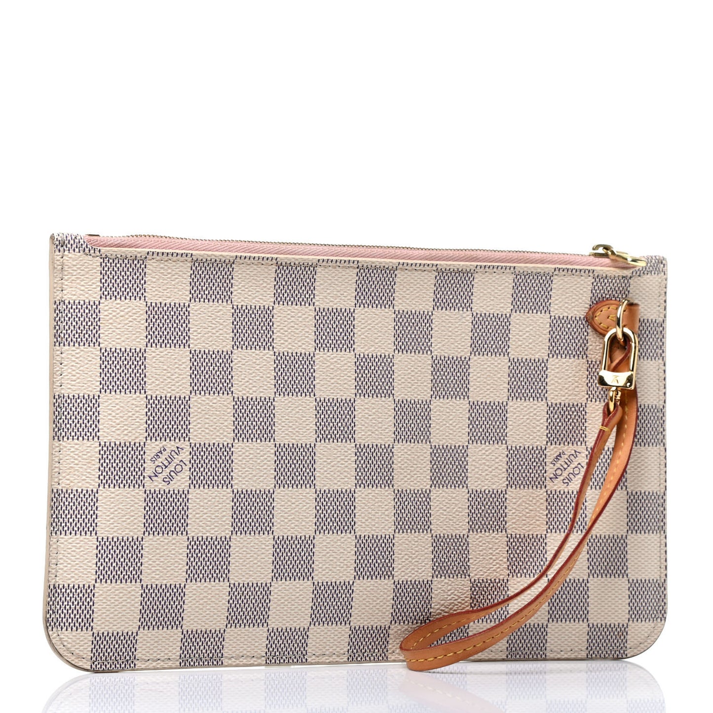 Damier Azur Neverfull MM GM Pochette Rose Ballerine