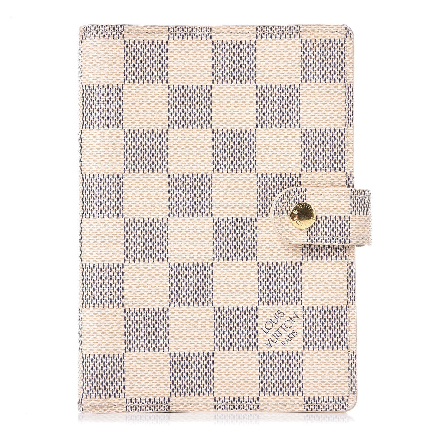 Damier Azur Small Ring Agenda Cover