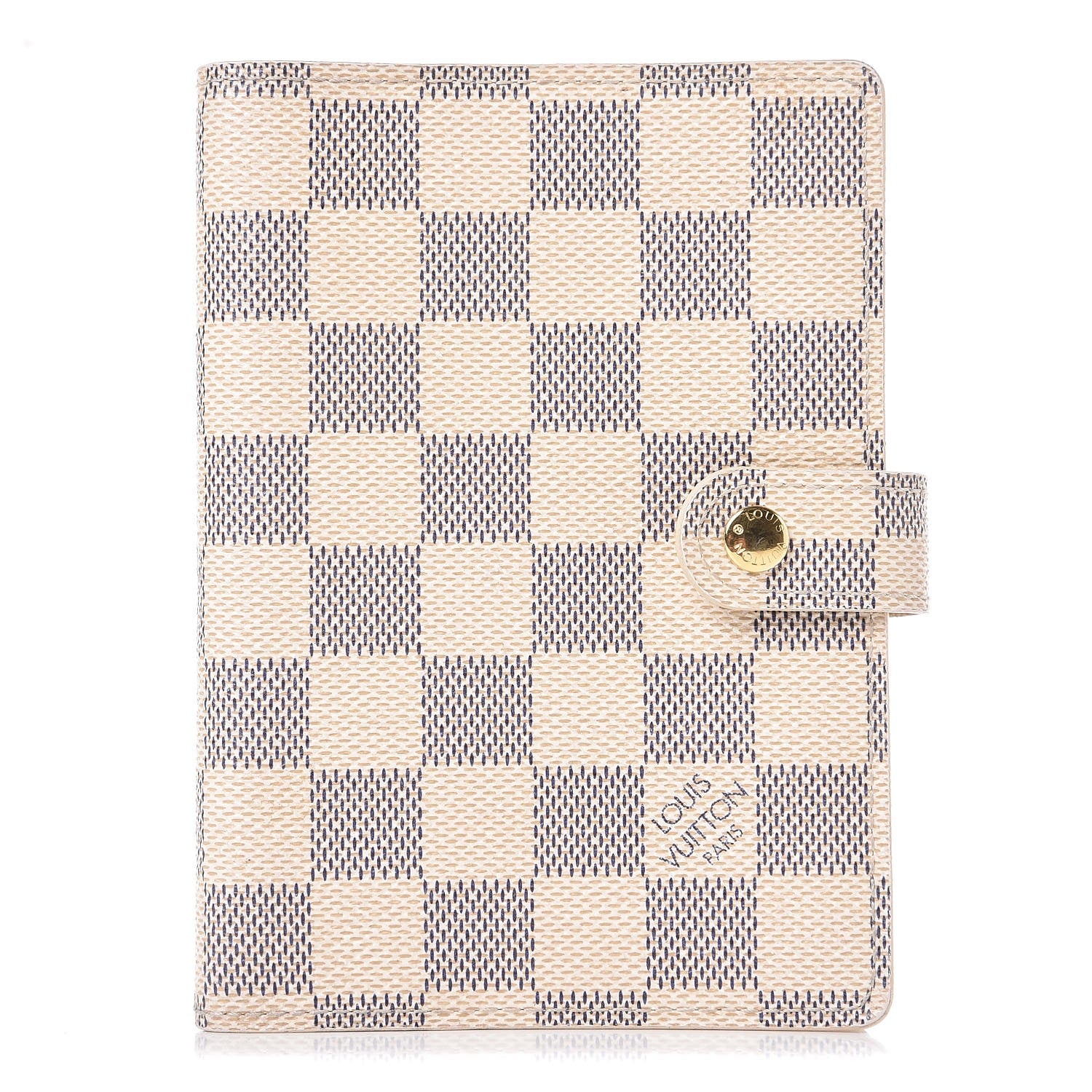 Louis Vuitton Damier Azur Small Ring Agenda Cover 1 of 9
