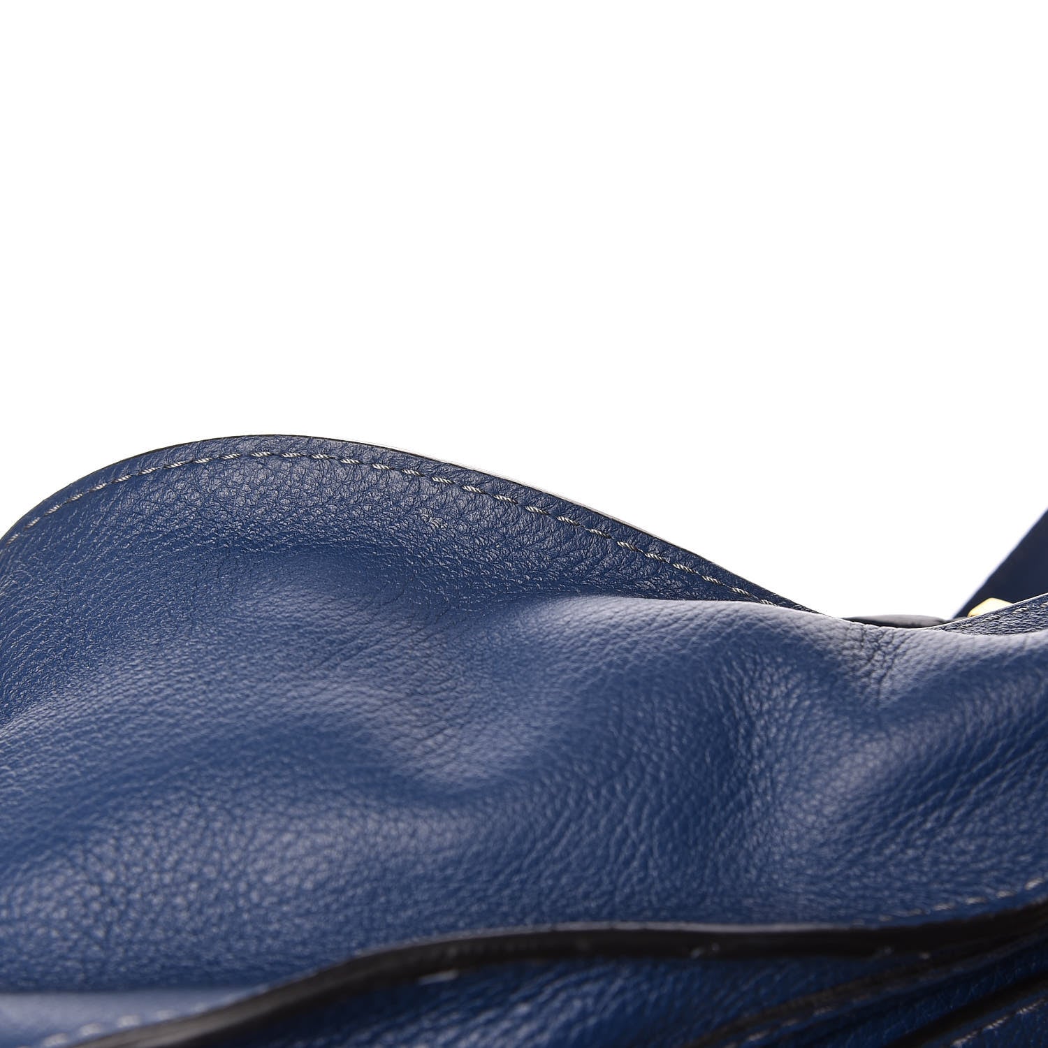 Chloe Calfskin Medium Marcie Satchel Royal Navy 12 of 15