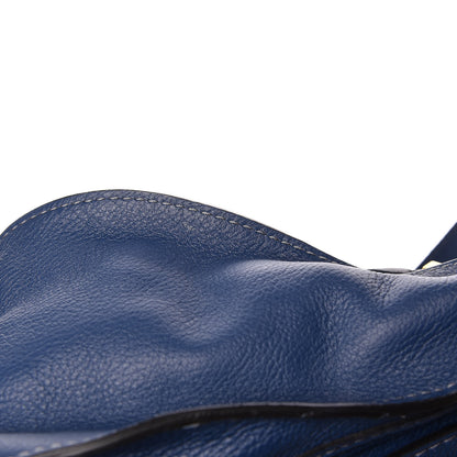 Chloe Calfskin Medium Marcie Satchel Royal Navy 12 of 15
