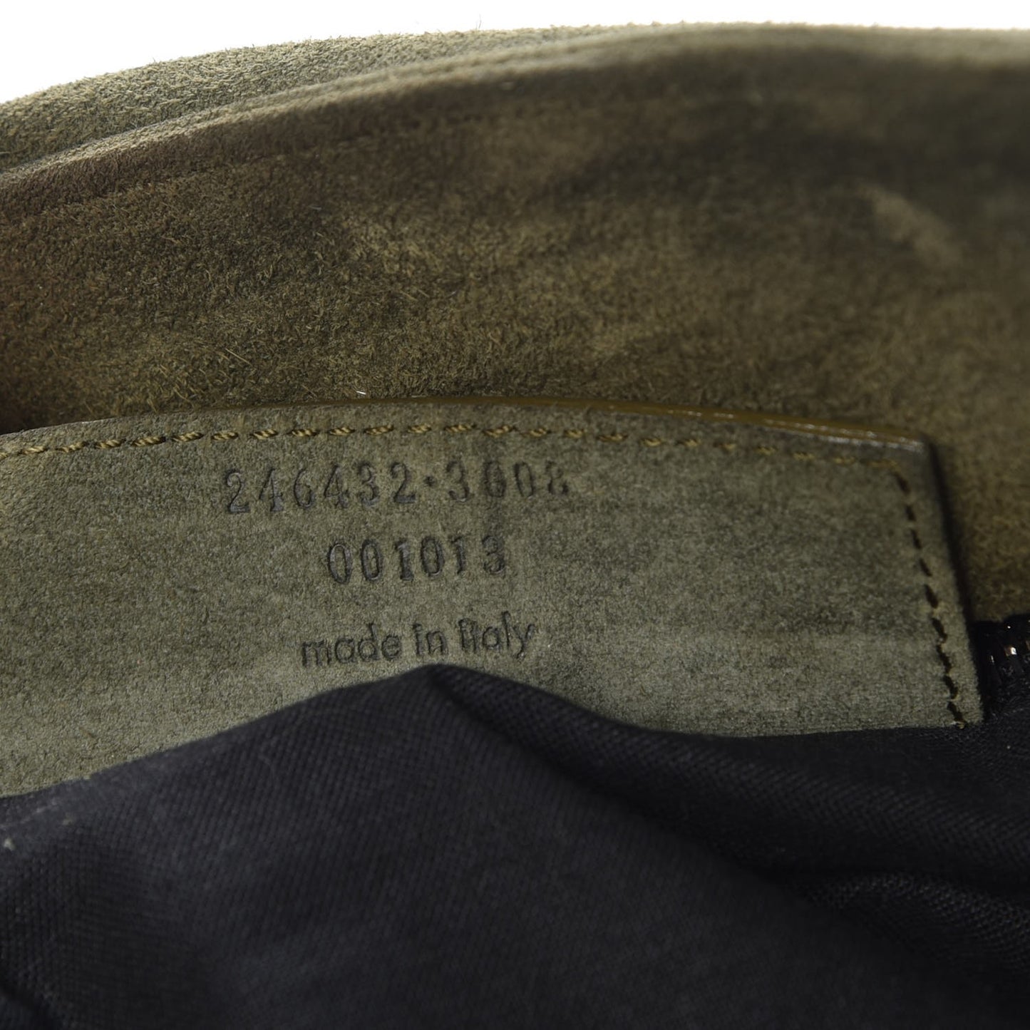 Suede Baby Daim Folk Messenger Green