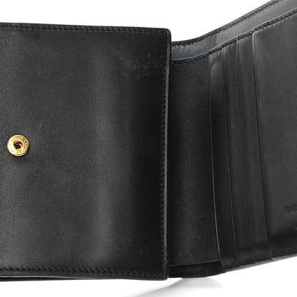 Saint Laurent Smooth Calfskin Compact Wallet Black 13 of 17