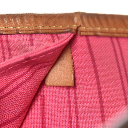 Louis Vuitton Monogram Roses Neverfull MM 7 of 18