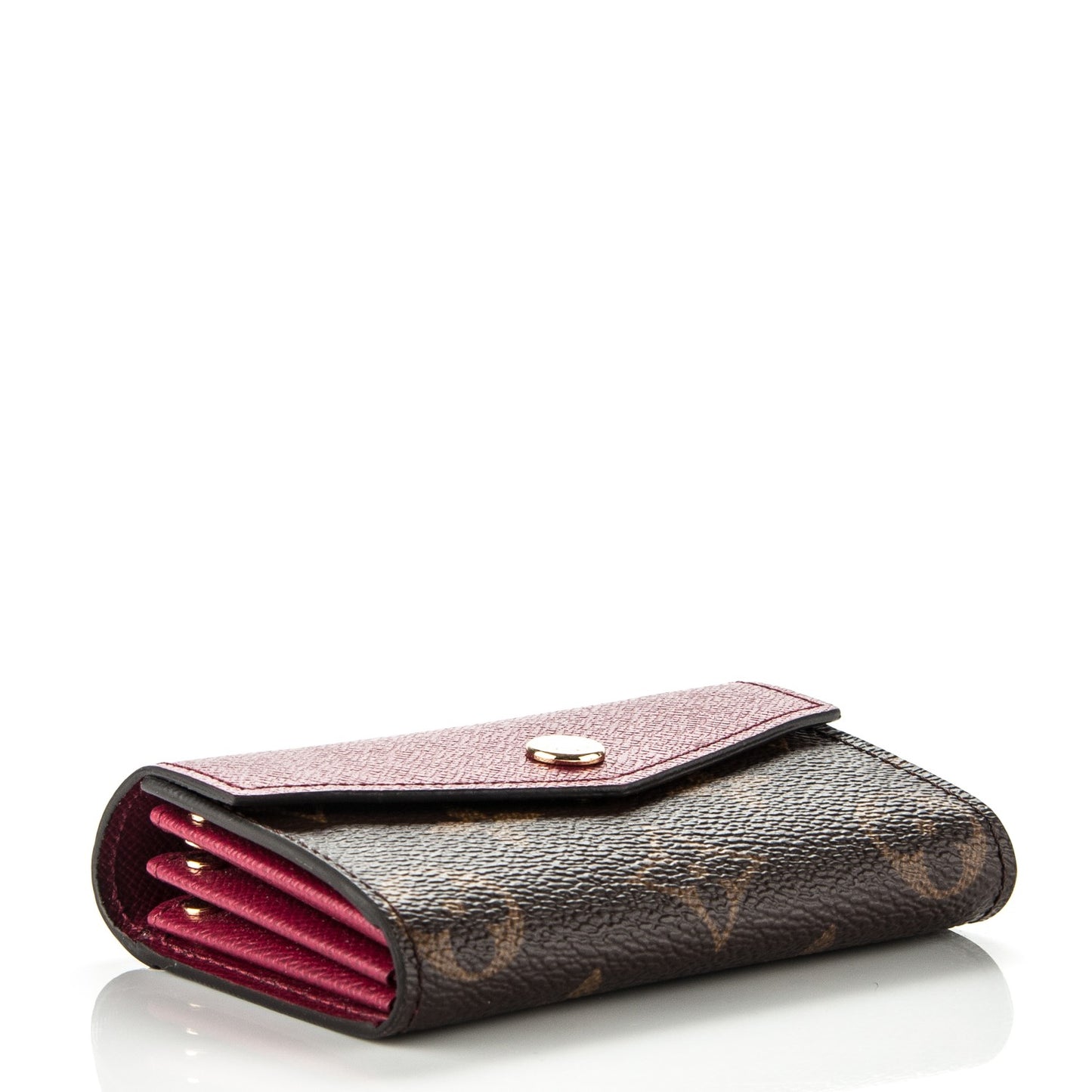 Monogram Sarah Multicartes Fuchsia