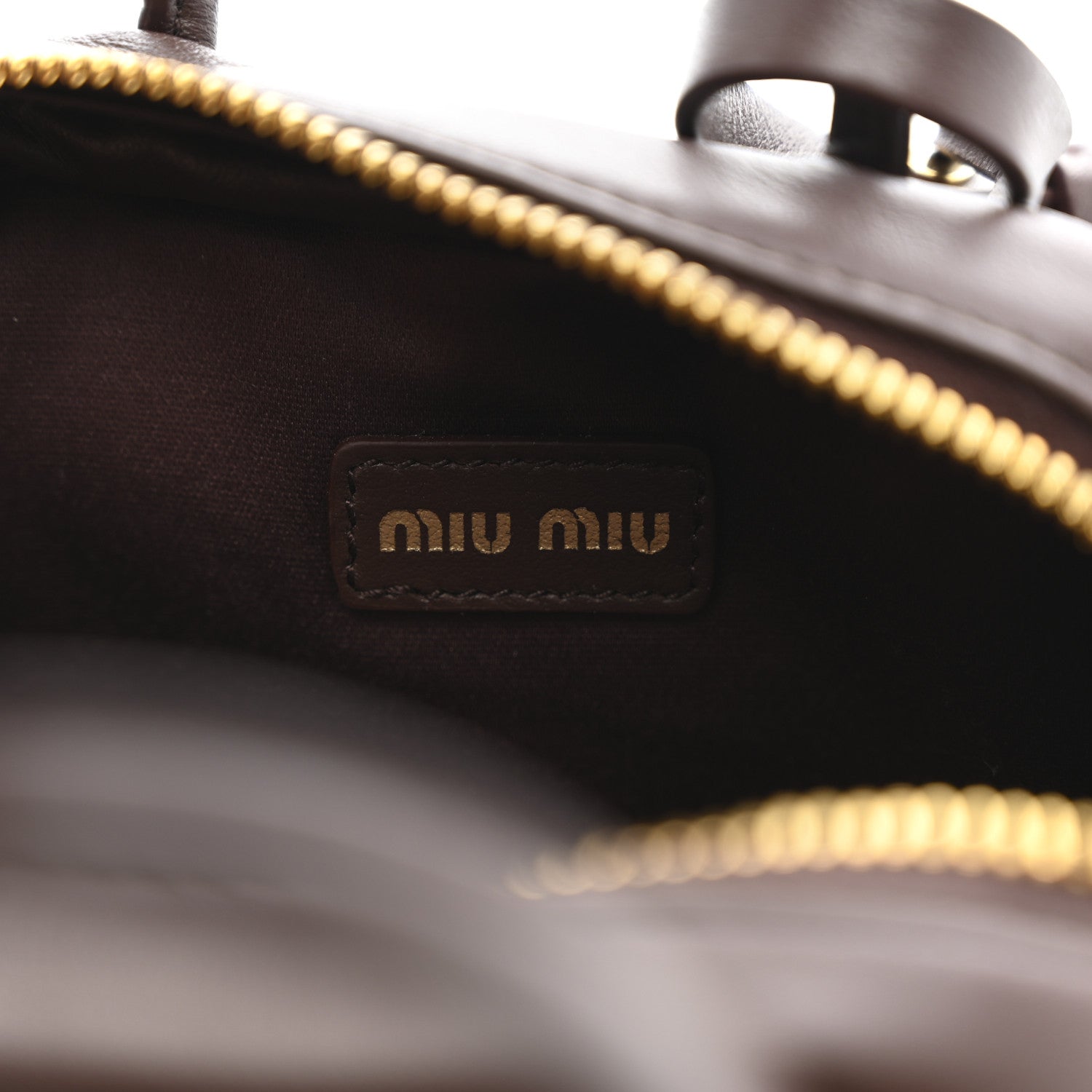 Miu Miu Calfskin Beau Micro Bag Briarwood 1869618 – FASHIONPHILE