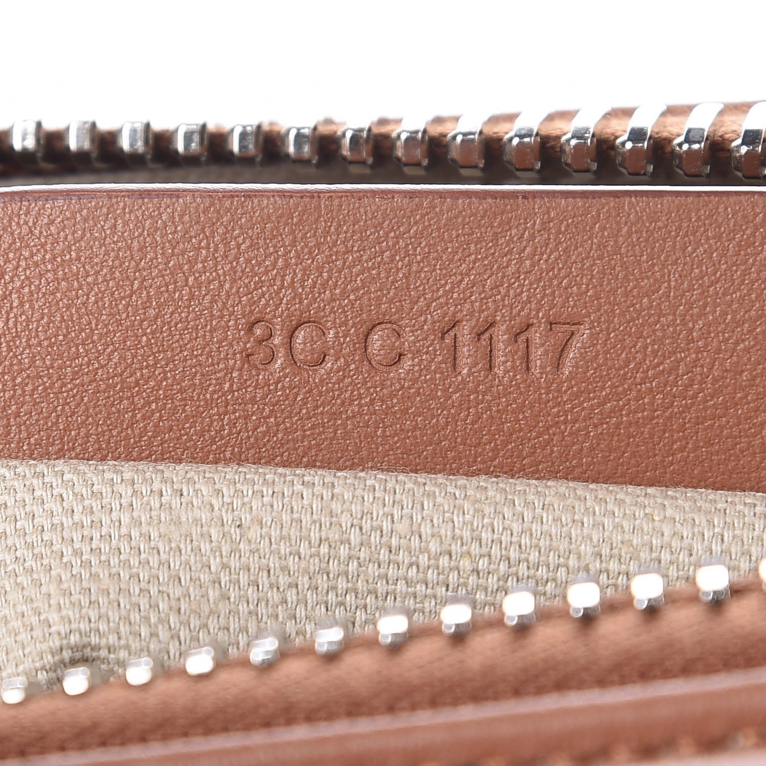 Givenchy Calfskin Suede Small Studded Chevron Antigona Cognac 9 of 10