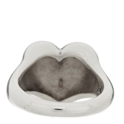 Tiffany Sterling Silver Heart Door Knocker Ring 49 4.75 4 of 5