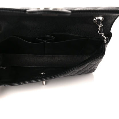 Chanel Caviar Quilted East West Flap Black 5 of 9