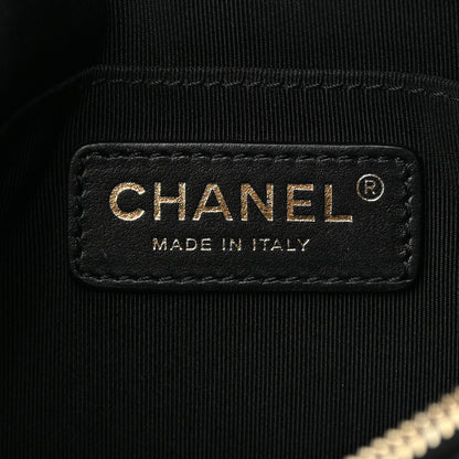 Chanel Lambskin Quilted Waist Bag Fanny Pack Black 5 of 13