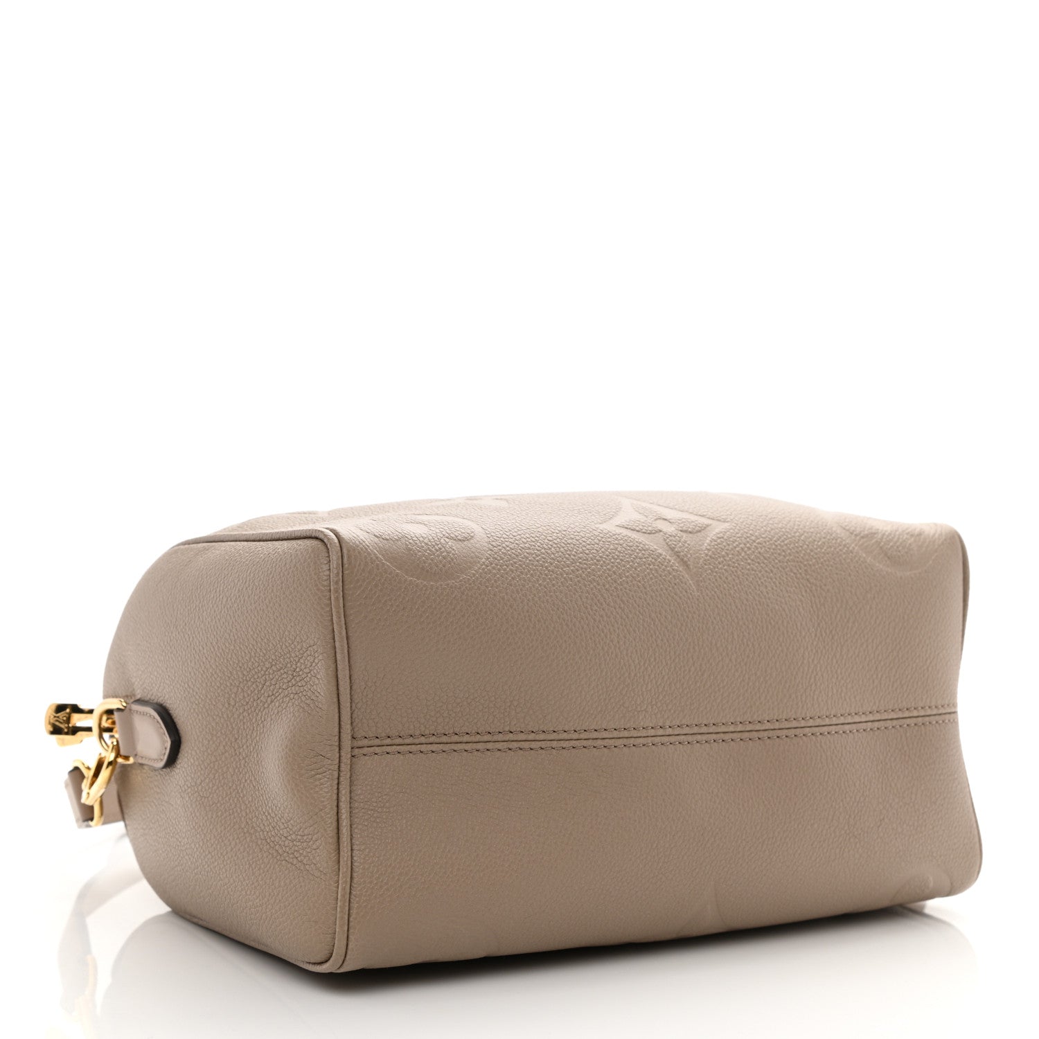 Louis Vuitton Empreinte Monogram Giant Speedy Bandouliere 25 Tourterelle 4 of 8